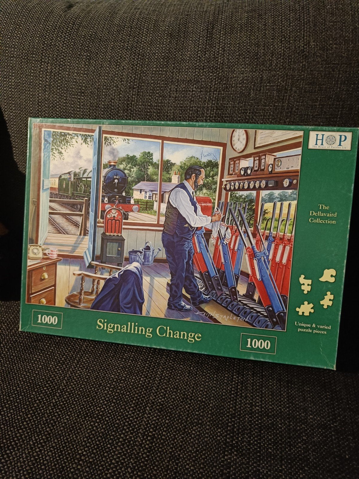 Hopelijk Legpuzzel 1000 stukjes - Signalling Change, Ophalen of Verzenden, 500 t/m 1500 stukjes, Zo goed als nieuw, Legpuzzel