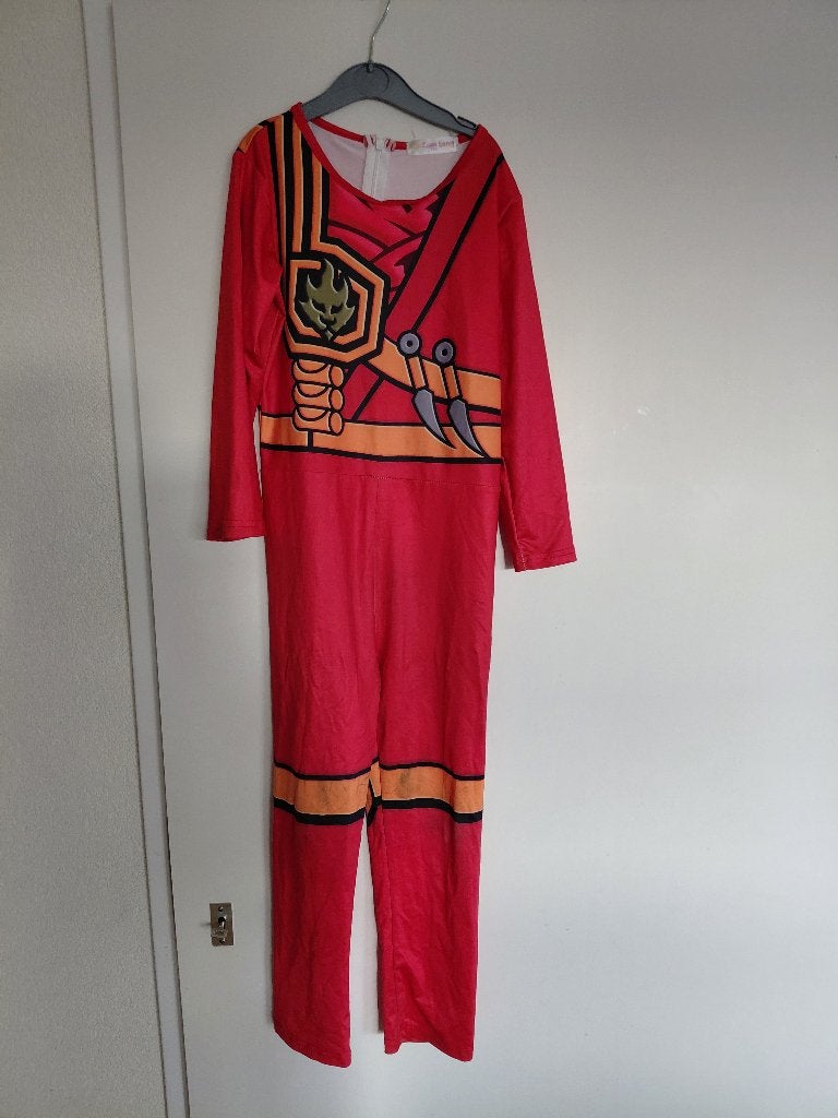Verkleedpak Ninja maat 110 carnaval, Kinderen en Baby's, Carnavalskleding en Verkleedspullen, Ophalen of Verzenden, Gebruikt, 110 t/m 116