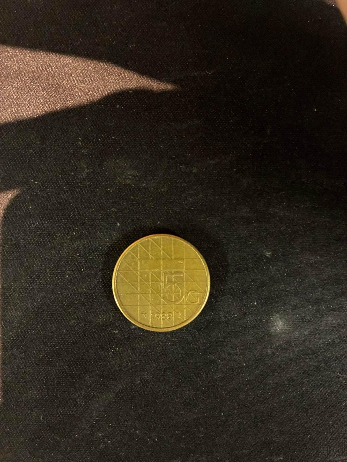 5 Gulden 1988, Ophalen, Koningin Beatrix, 5 gulden, Losse munt
