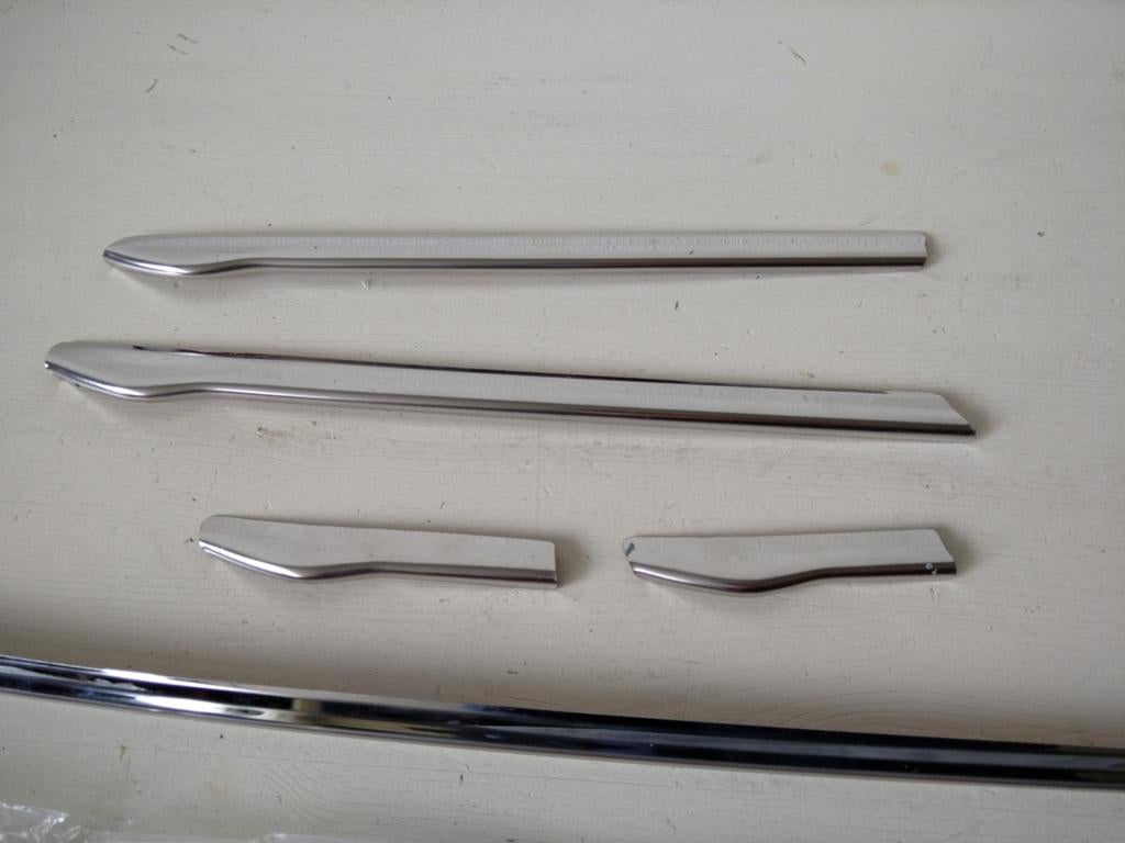 Chromen Grille Sierlijsten Set - Audi A4 B8 Facelift, Auto-onderdelen, Carrosserie en Plaatwerk, Voor, Nieuw, Bumper, Audi