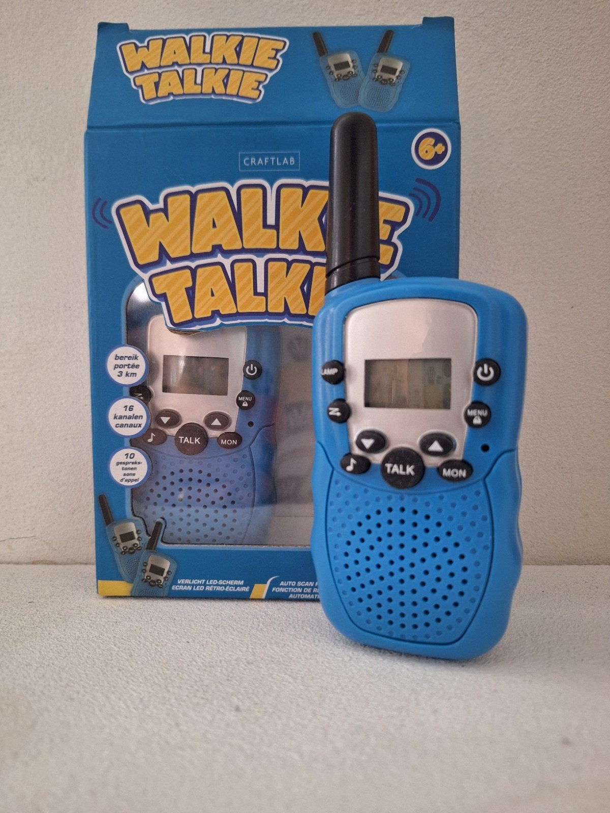 Walkie talkie set, Ophalen of Verzenden, Nieuw, Complete set
