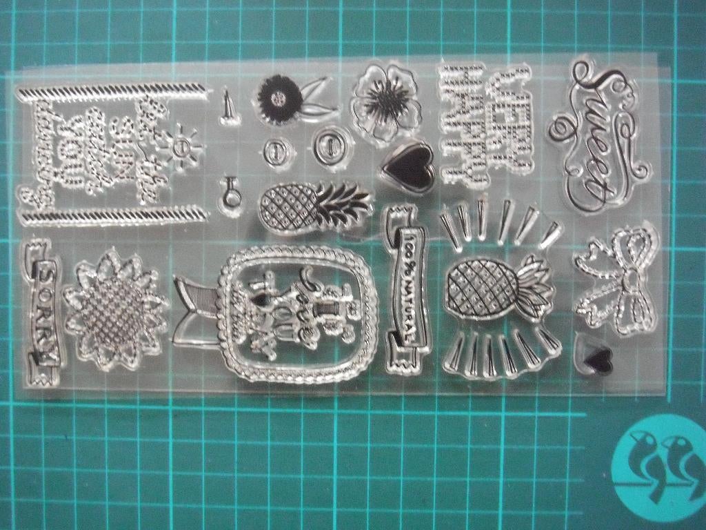 Nieuwe clear stamps - Very Happy, Hobby en Vrije tijd, Stempelen, Ophalen of Verzenden, Nieuw, Clearstamp