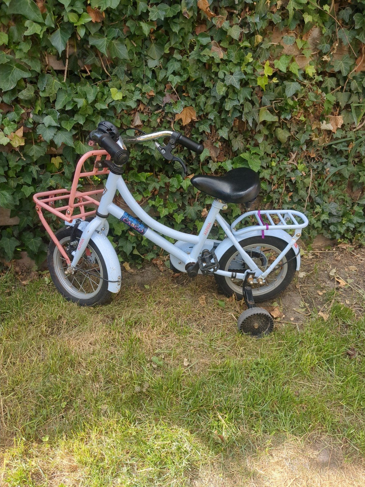 Alpina cargo fiets blauw, Ophalen, Gebruikt, Minder dan 16 inch