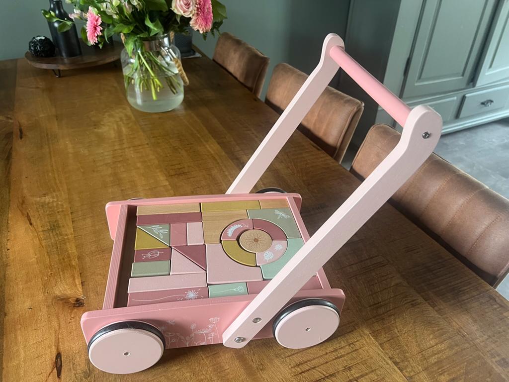 Litte dutch loopwagen/blokkenwagen, Ophalen, Zo goed als nieuw, Overige typen