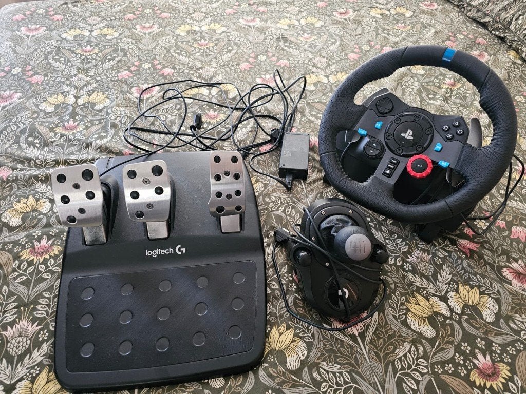 Logitech G29 Stuur + Pedalen + Driving Force Shifter, Ophalen, Zo goed als nieuw, PlayStation 3