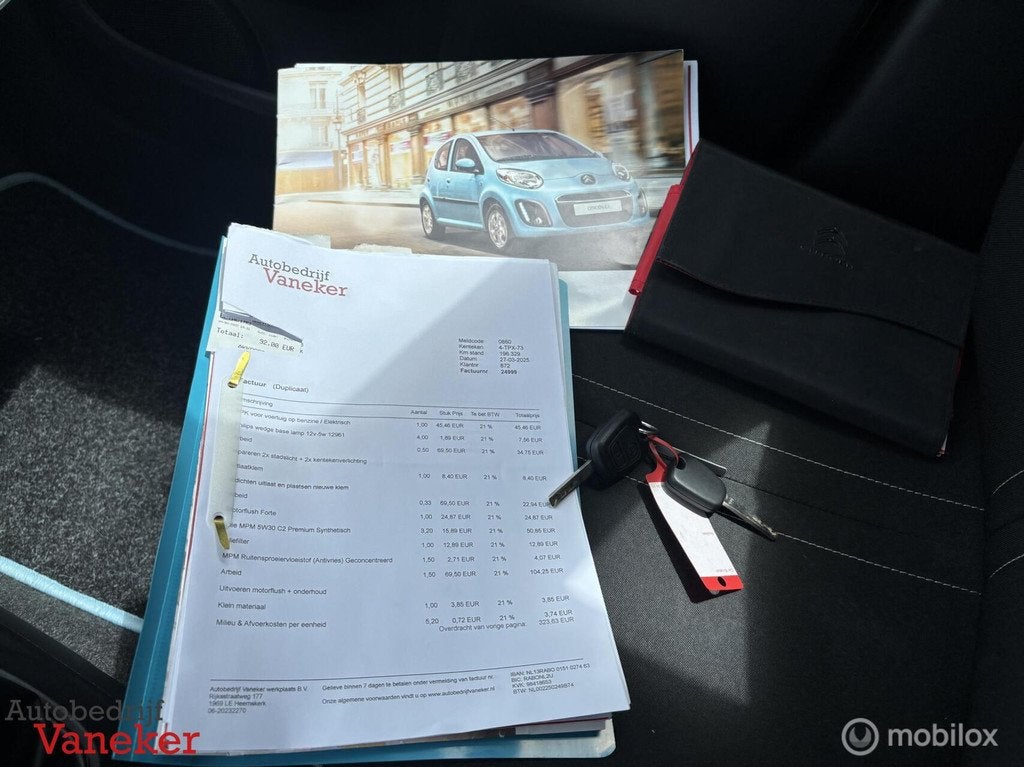 Citroen C1 1.0 Collection|A?C|NAP|1e eig|Volledig onderhoude, Voorwielaandrijving, Euro 5, Stof, Gebruikt