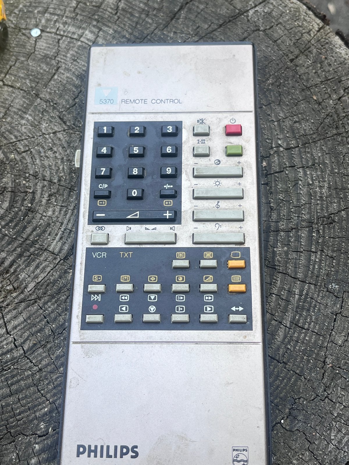 Philips 5370 remote control, Audio, Tv en Foto, Afstandsbedieningen, Ophalen, Gebruikt, Origineel, Tv
