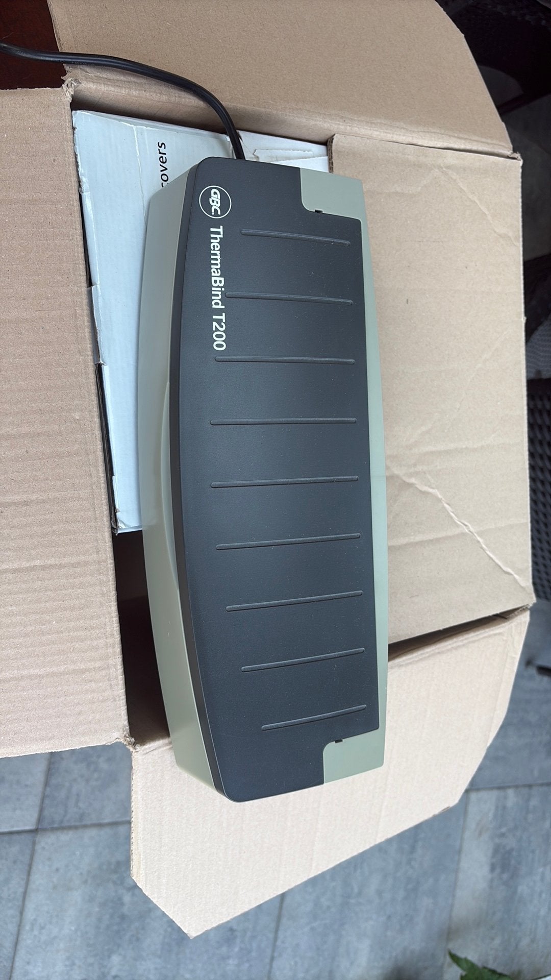 Thermabind T200 incl. Twee dozen covers, Ophalen, Gebruikt