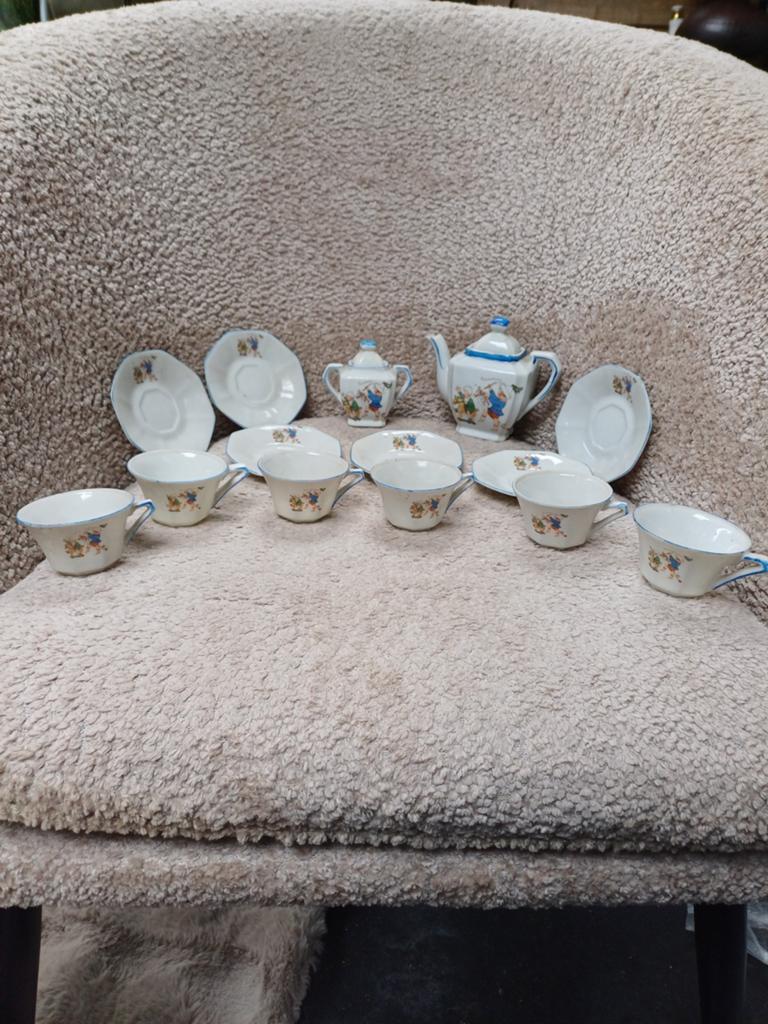 Poppen / kinder servies, Antiek en Kunst, Ophalen of Verzenden