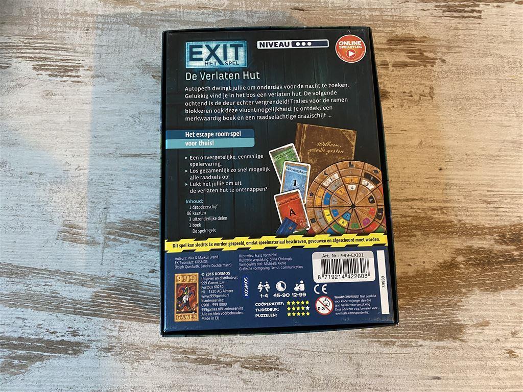 Exit het spel de verlaten hut 999 games [s21], Verzenden, Zo goed als nieuw