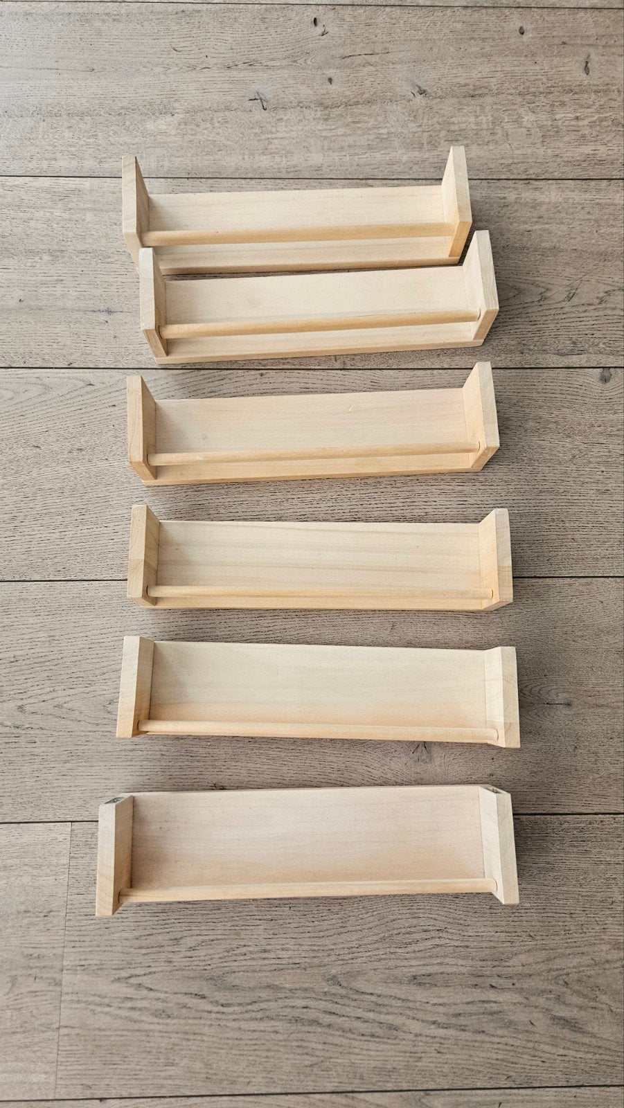 6 kruidenrekjes / boekenplankjes IKEA, Huis en Inrichting, Woonaccessoires | Wandplanken en Boekenplanken, Ophalen, Zo goed als nieuw