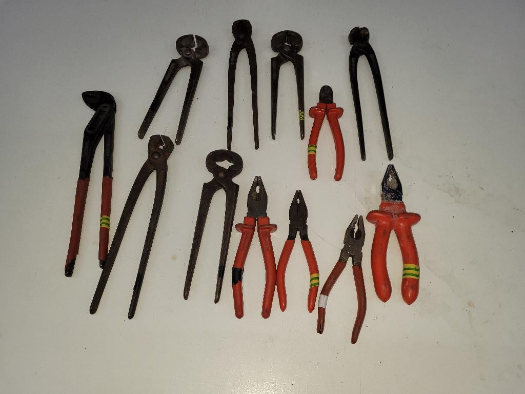 12 stuks originele knipex tangen, Doe-het-zelf en Verbouw, Gereedschap | Handgereedschap, Ophalen of Verzenden, Nieuw