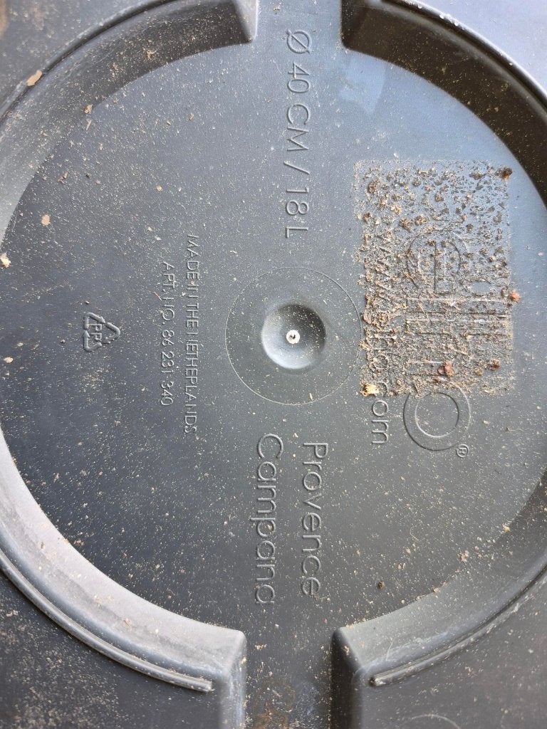 Bloembak Elho, Ophalen, Kunststof, Minder dan 30 cm, Rond