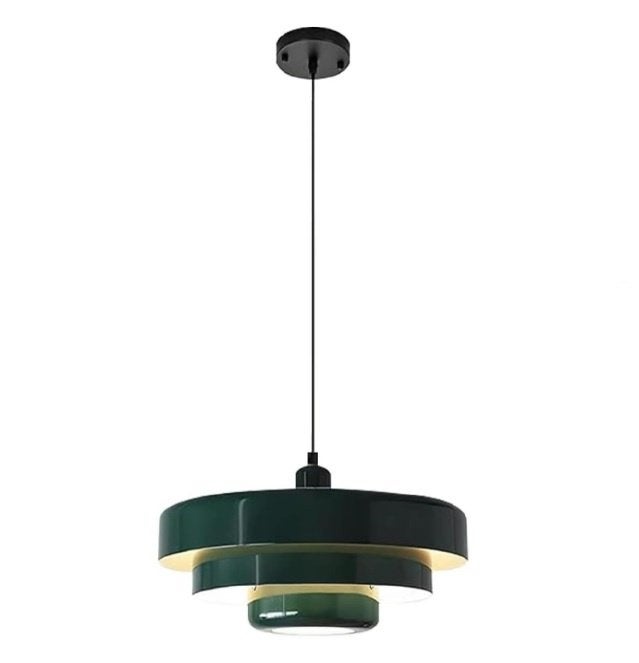 Hanglamp Vintage  Groen - Retro -Metaal - NIEUW, Nieuw, Metaal, Retro, E27 (groot)