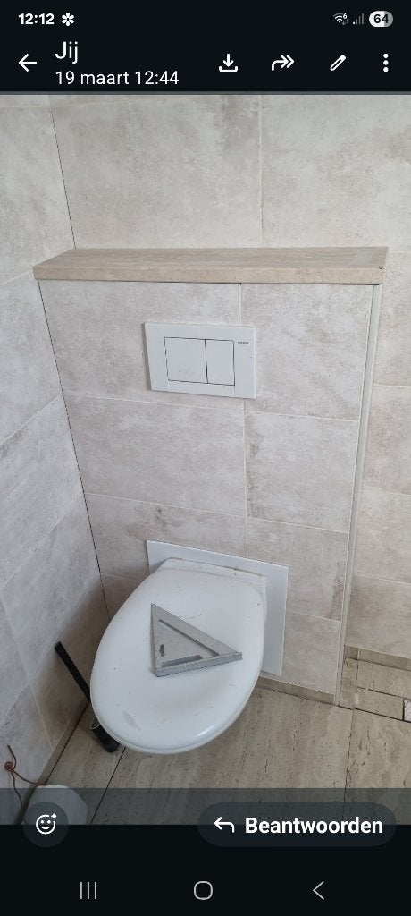 Travertin trede, vensterbank, afdekker, Ophalen, 60 cm of meer, Gebruikt, Overige typen
