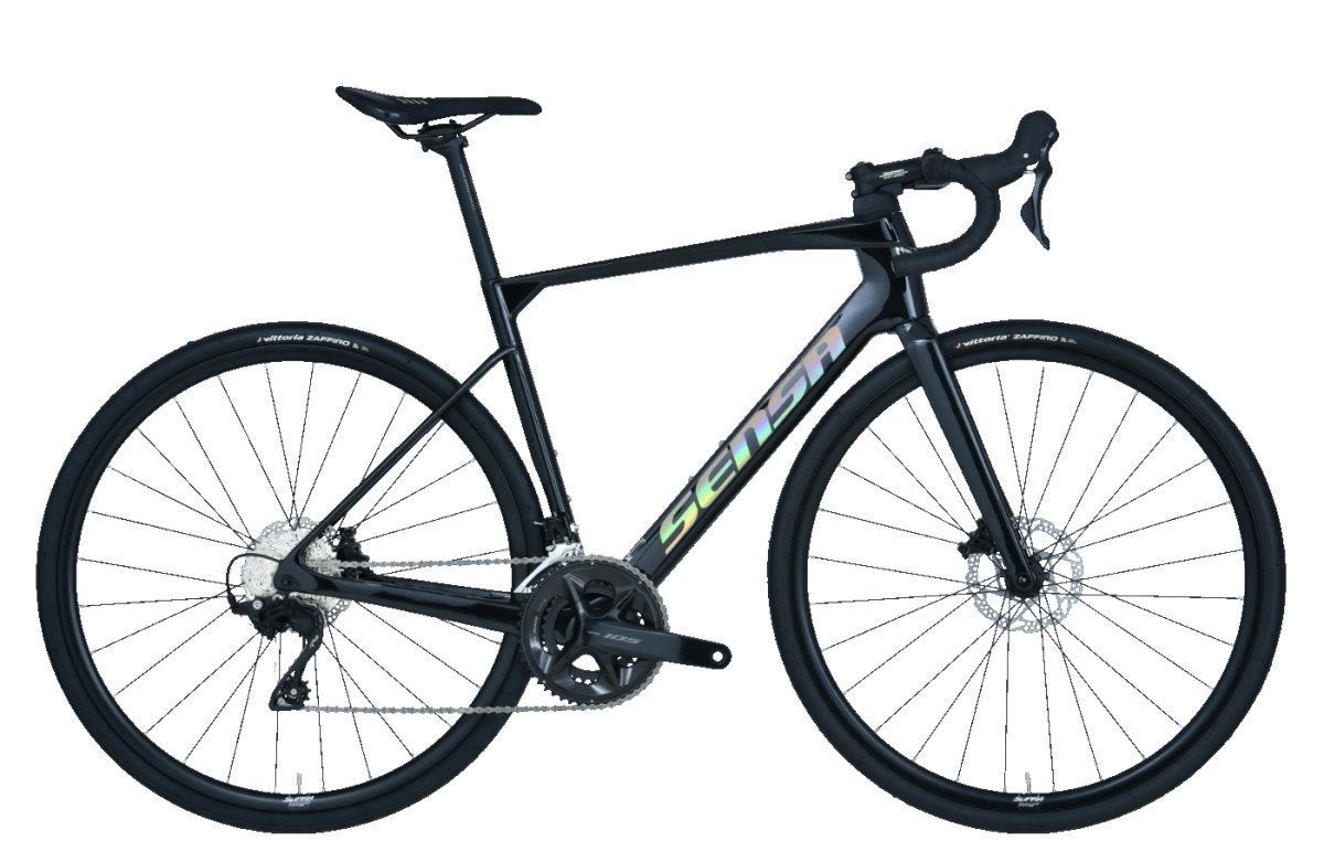 Sensa Giulia GF Tour 58cm Shiny Black + Hologram 58cm, -, -, Nieuw, 57 tot 61 cm