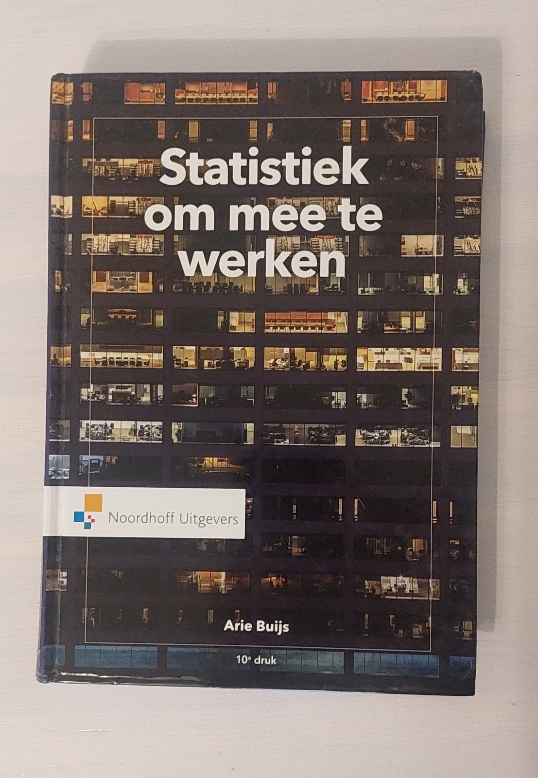 Arie Buys - Statistiek om mee te werken, Boeken, Wetenschap, Gelezen, Overige wetenschappen, Arie Buys, Ophalen of Verzenden