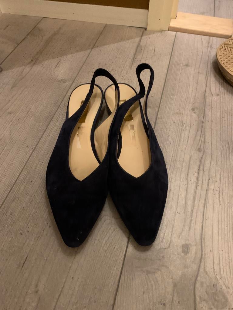 Gabor open schoen maat 43 kleur blauw, Blauw, Zo goed als nieuw, Sandalen of Muiltjes, Ophalen of Verzenden