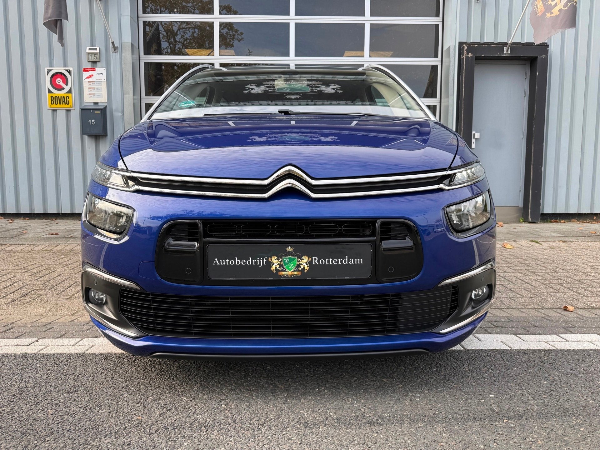 Citroen Grand C4 Picasso 1.2 PureTech LMV16/LED/PDC/CAM/NAVI, Auto's, Gebruikt, 1199 cc, Blauw, 7 stoelen