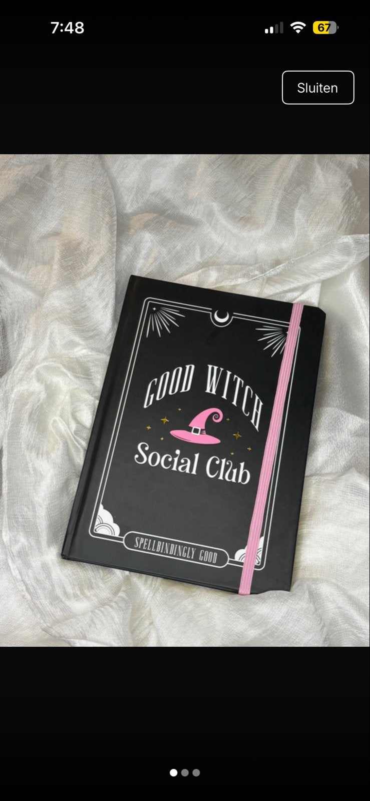 Good witch notitieboek, Ophalen of Verzenden, Nieuw