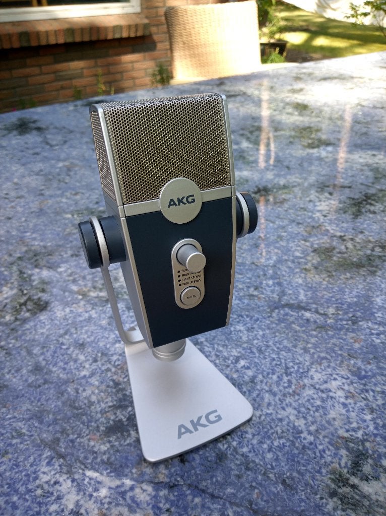 AKG Lyra C44-USB Microfoon, Ophalen of Verzenden, Gebruikt, Studiomicrofoon