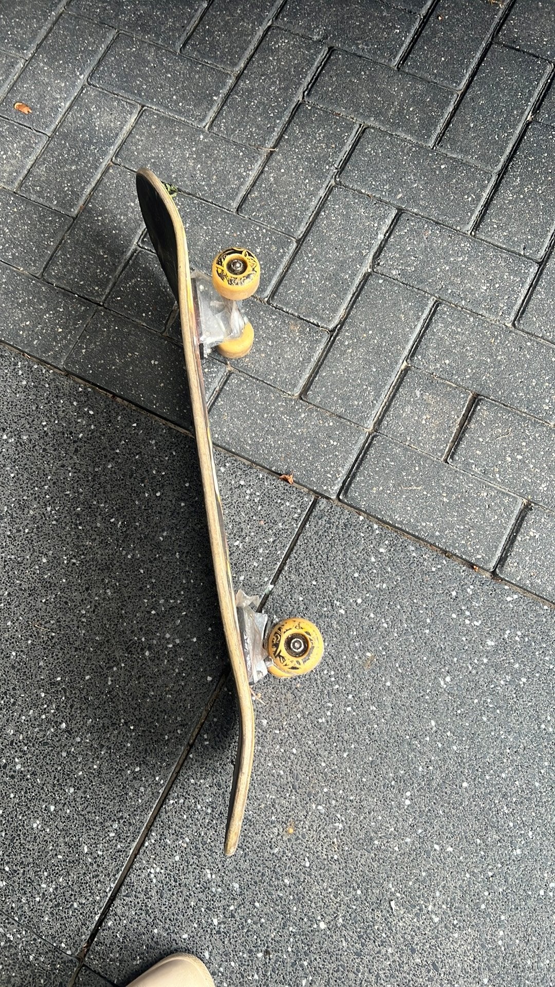 Skateboard met Spitfire‑wielen, Ophalen, Gebruikt, Staal