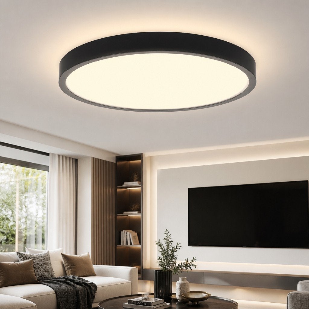Baltimore LED plafondlamp met afstandsbediening, nieuw, Minder dan 50 cm, Nieuw, Ophalen of Verzenden, Minder dan 25 cm