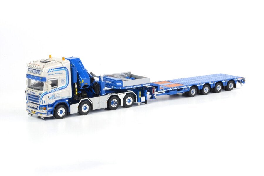 Gezocht WSI model van deze scania R5 van L.A vd Heuvel, Hobby en Vrije tijd, Modelauto's | 1:50, Ophalen of Verzenden, Zo goed als nieuw