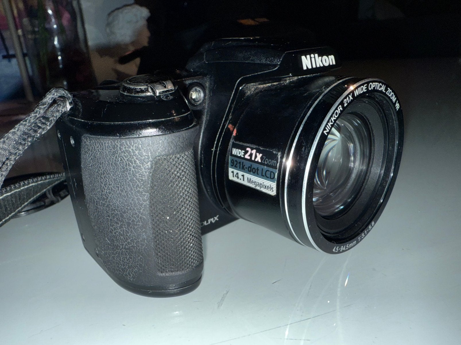 Nikon L 120(bag,camera,sd-card), Ophalen of Verzenden, Zo goed als nieuw, Nikon, 8 keer of meer