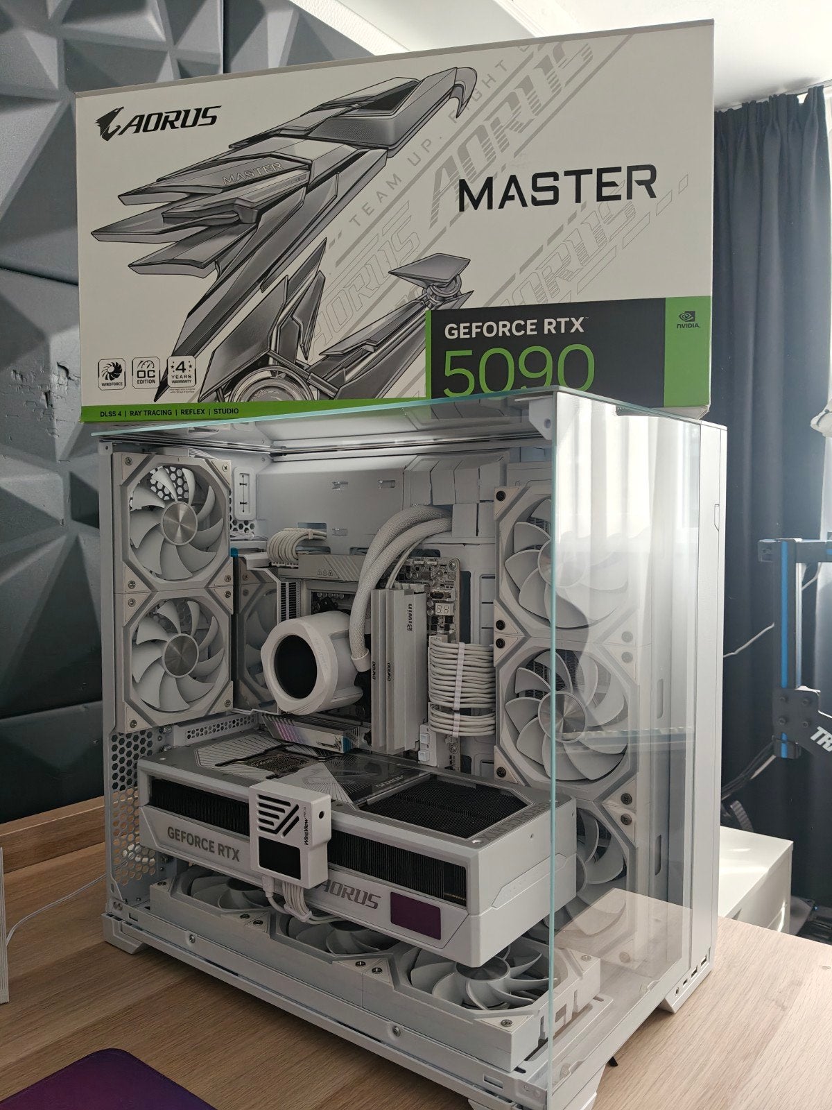Game PC met RTX 5090 9800X3D, Ophalen, 32 GB, Zelf gebouwde pc, Zo goed als nieuw