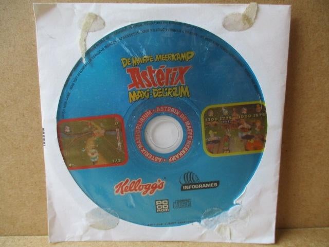 adv10880 asterix cd-rom 3, Ophalen, Asterix en Obelix, Gebruikt, Overige typen