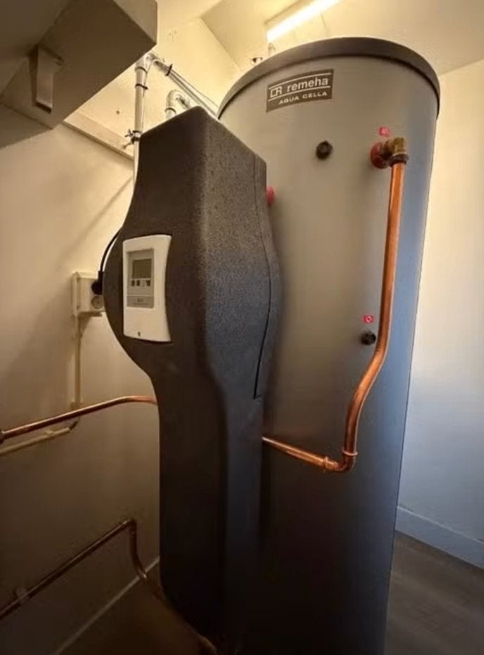 Remeha Aqua Cella 300 oplaadboiler 300 liter 45-90kW, Ophalen, Aardgas, 100 liter of meer, Boiler