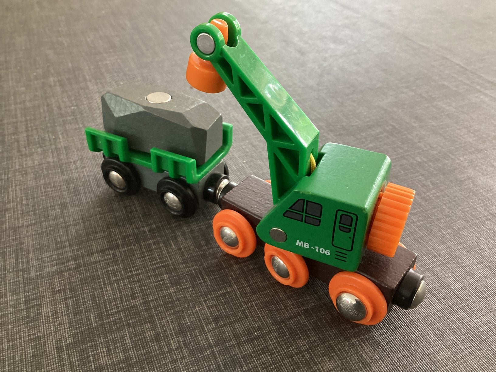 Brio nr 33698 kraanwagon, Ophalen of Verzenden, Zo goed als nieuw