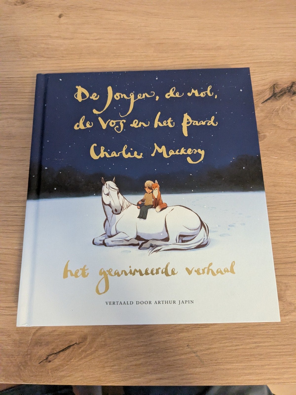 De Jongen, de Mol, de Vos en het Paard, Ophalen of Verzenden, Zo goed als nieuw, Charlie Mackesy, Europa overig