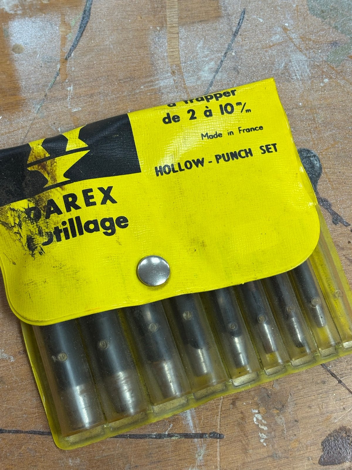 Vintage Darex Outillage Holpijpenset (8-delig, 2-10 mm), Ophalen of Verzenden