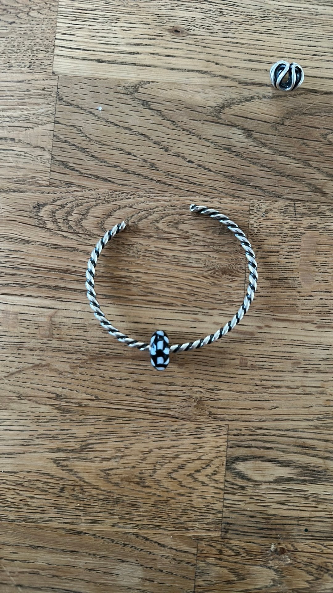 Trollbeads schaakbord, Sieraden, Tassen en Uiterlijk, Verzenden, Gebruikt, Zilver, Trollbeads