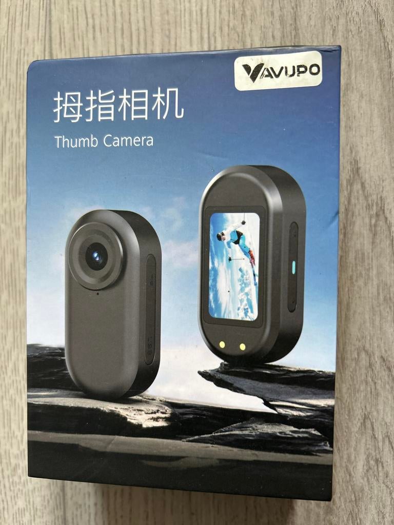 VAVUPO Thumb Camera - Compacte HD Actiecamera, Ophalen, Nieuw, Overige merken
