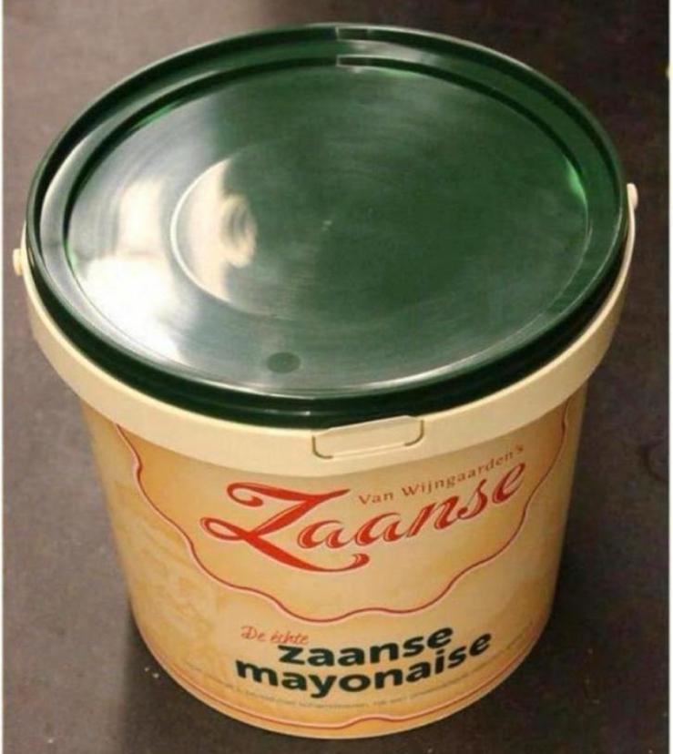 Emmers 10 liter met deksel en handgreep, Ophalen, Kunststof, Met deksel
