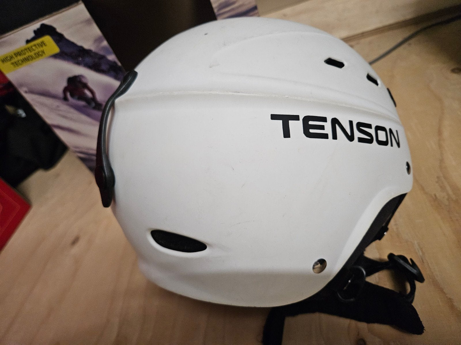 Tenson skihelm maat S/M wit, Overige merken, Overige typen, Ophalen of Verzenden, Zo goed als nieuw