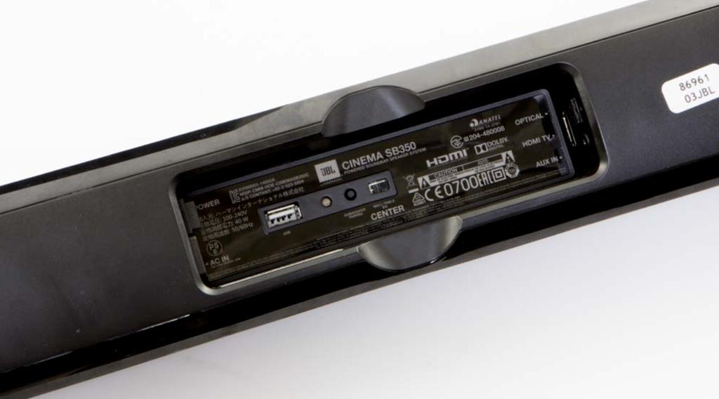 JBL  SB350 Soundbar, Ophalen of Verzenden, Bluetooth, Zo goed als nieuw