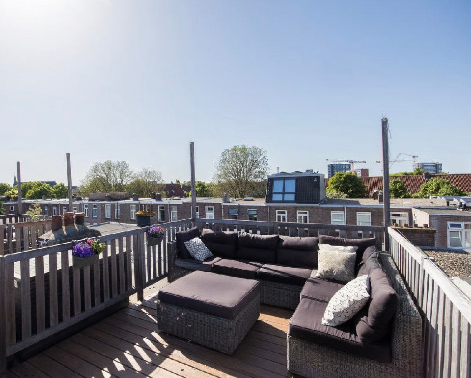 Loungebank / loungeset, Tuin en Terras, Ophalen, Zo goed als nieuw, Kunststof