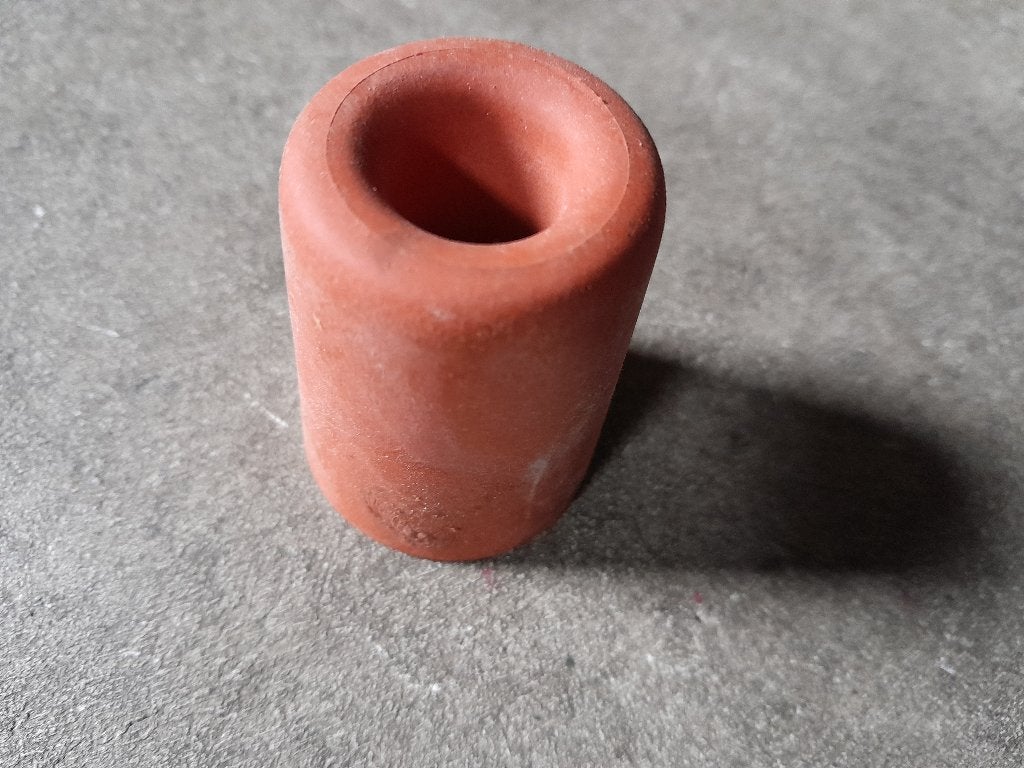 deurstop terracotta kleur , deurstopper, Ophalen of Verzenden