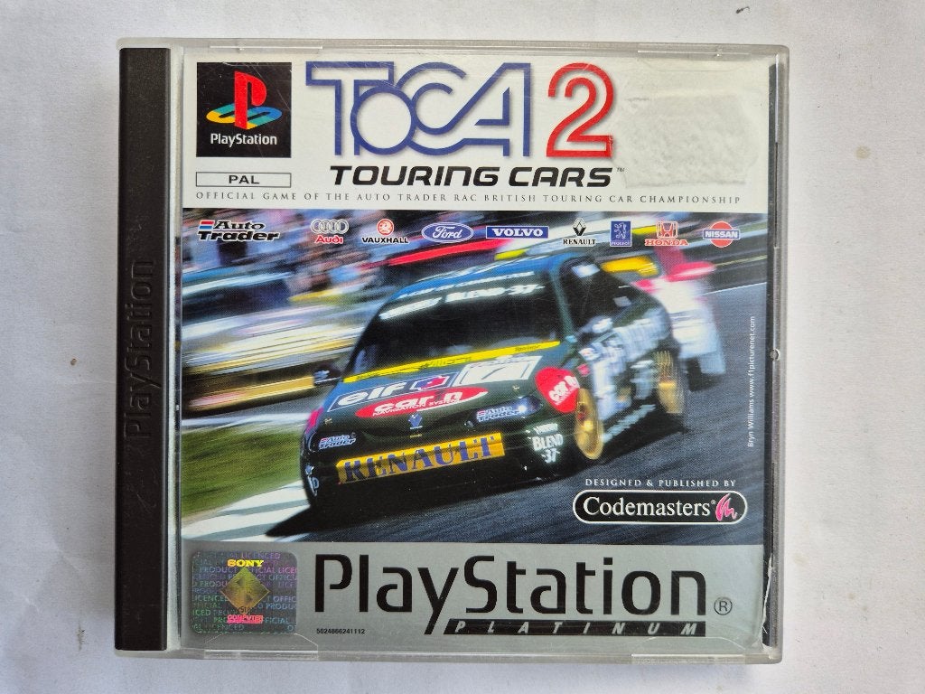 TOCA 2 touring cars, Spelcomputers en Games, Games | Sony PlayStation 1, Gebruikt, 1 speler, Racen en Vliegen, Ophalen of Verzenden