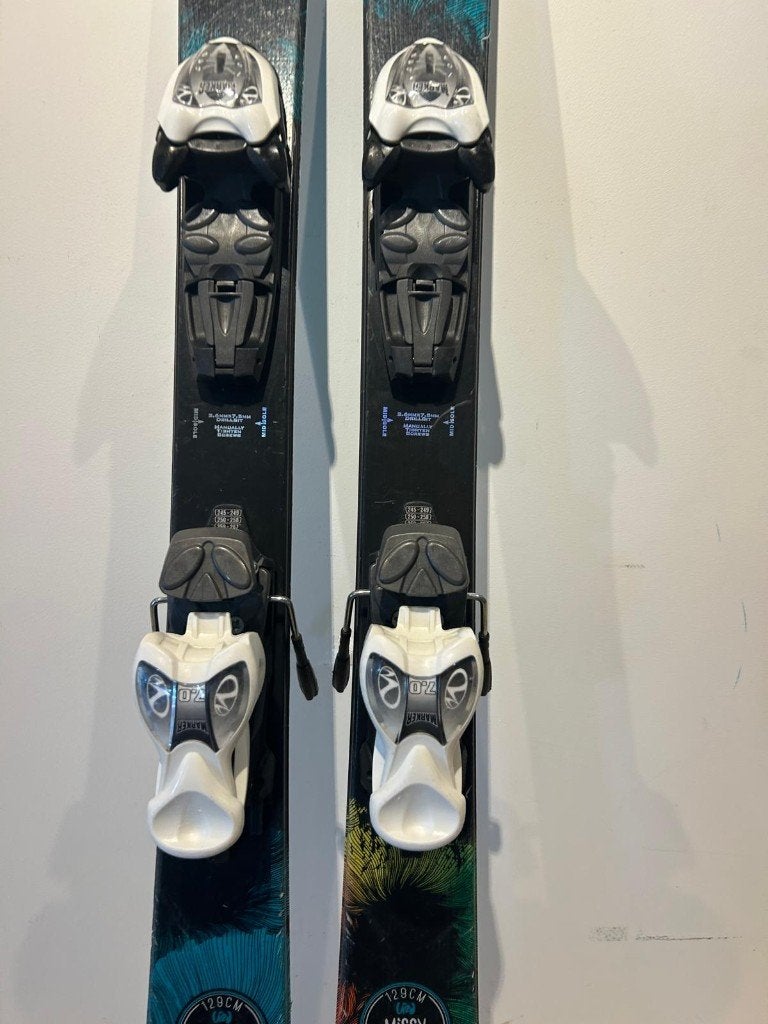 K2 Missy Junior Freestyle ski's 129 cm met Marker bindingen, Sport en Fitness, Overige merken, Gebruikt, Info@k2.com, 100 tot 140 cm