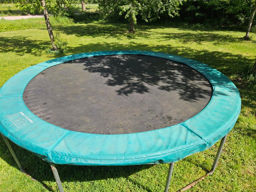 Grote degelijke Magic Circle Pro trampoline 410 cm, Ophalen, Gebruikt