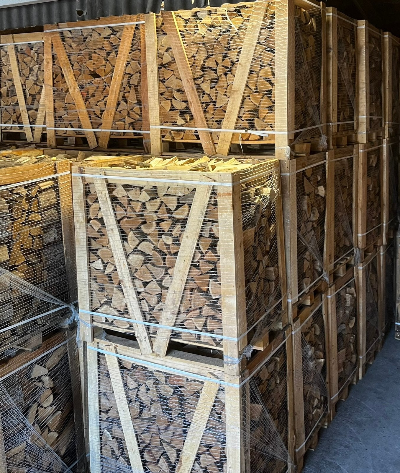 Haardhout ovengedroogd eik & berk/els, Tuin en Terras, Haardhout, Minder dan 3 m³, Ophalen