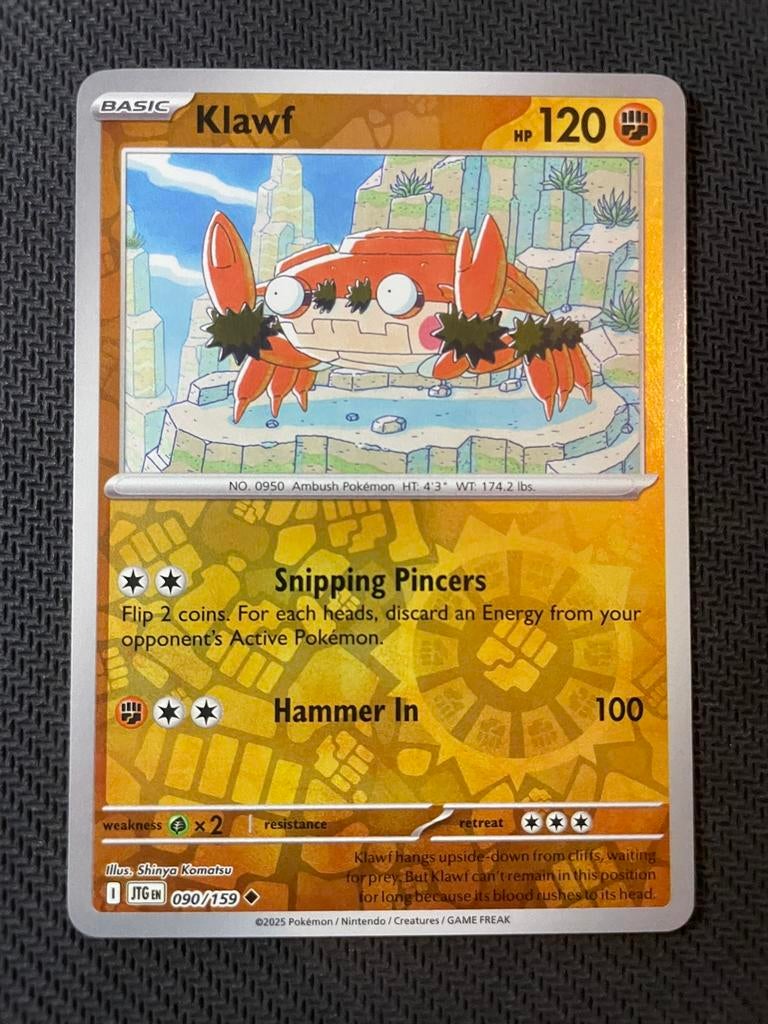 Klawf 090/159 Reverse Holo Journey Together Packfresh, Verzenden, Zo goed als nieuw
