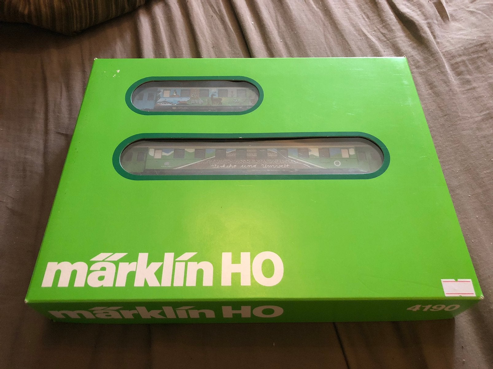Marklin 4190, Verkehr und Umwelt set, Hobby en Vrije tijd, Modeltreinen | H0, Wisselstroom, Wagon, Ophalen of Verzenden, Zo goed als nieuw