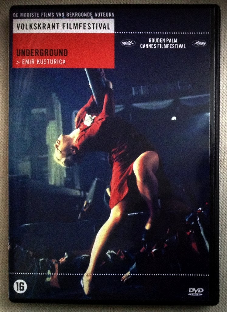 Underground Emir Kusturica, Cd's en Dvd's, Vanaf 16 jaar, Overige gebieden, Verzenden, Gebruikt