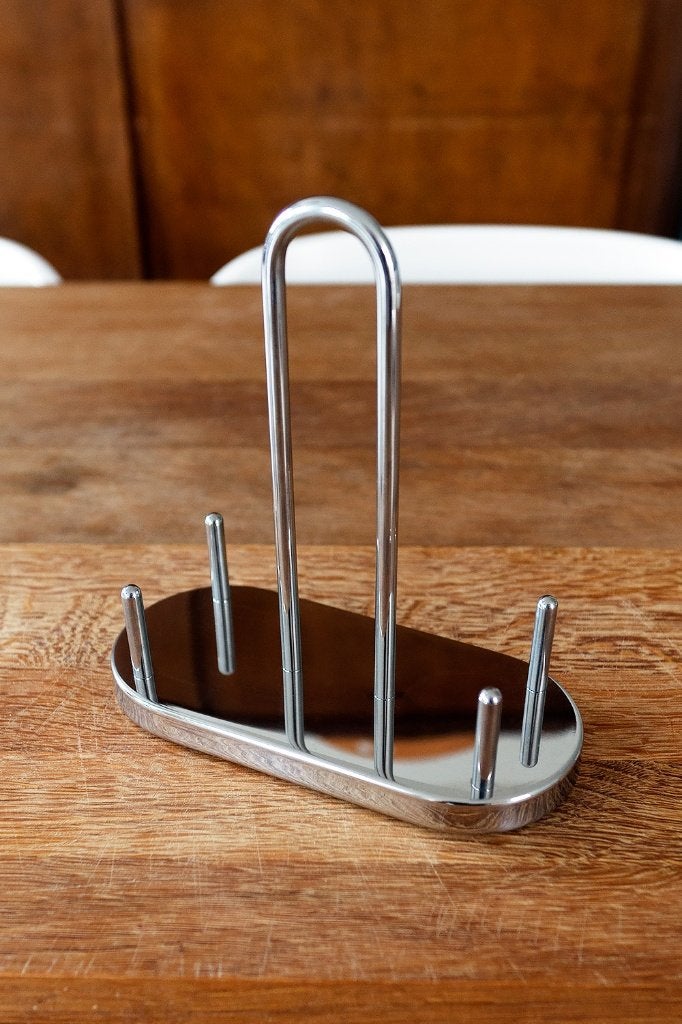 Ettore Sottsass - Olie- en azijnstel houder (Alessi), Ophalen of Verzenden, Zo goed als nieuw
